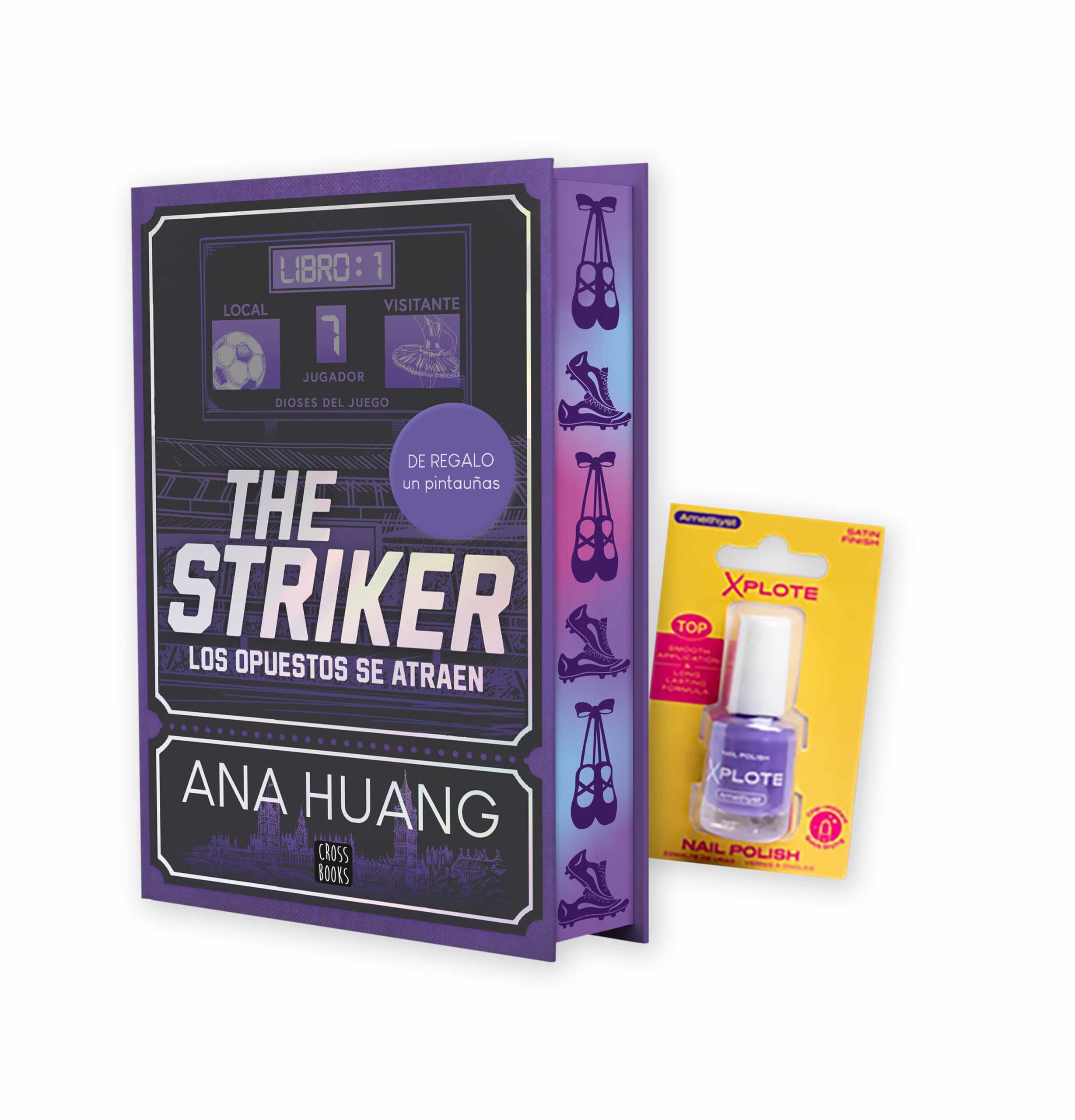 Pack The Striker 2026 + pintauñas (Dioses del juego 1)